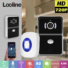 Wifi Doorbell Doorphone With 720p Camera Video Intercom Wireless Ip Door Phone Door Bell Interphone Visiophone Motion Detection