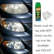 Quick And Simple Headlight Cleaner Image For You How To Clean Headlights Car Detailing Diy Car Cleaning