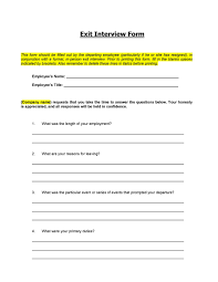 Write the complete english question into the gap. 40 Best Exit Interview Templates Forms á… Templatelab