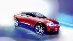 Vw Id Crozz Ii To Morph Into A Production Electric Compact Suv In 2020 Carscoops Concept Car Design Car Design Sketch Automotive Design