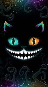 Pin By Minihogar Kids On Halloween Wallpaper Cheshire Cat Wallpaper Cheshire Cat Alice In Wonderland Alice In Wonderland Drawings