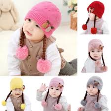 Maybe you would like to learn more about one of these? Buy Cute Kids Toddler Baby Girls Winter Braid Crochet Knit Hat Beanie Hairball Cap At Affordable Prices Free Shipping Real Reviews With Photos Joom