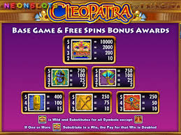 It has legendary status and free slot game cleopatra has one of the biggest potential $1.546.345 progressive jackpots available at igt games. Igt Slot Cleopatra Play Free Neonslots