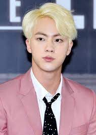 Kim Seokjin Bts Hairstyle Blonde Hair Jin Worldwide Handsome
