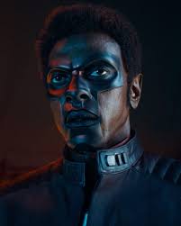The character poster for Edi Gathegiʼs Mr. Terrific in #Superman. ICYMI,  watch the trailer. 👇