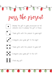 Pass The Present Gift Christmas Holidays Christmas Gift Games Christmas Party Games