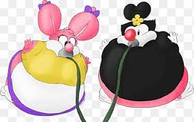 Whiskers amusement park, all bugs bunny cartoons were updated to 22 minutes with inflatable popping scenes and released on dvd from september 24, 2019 to december 3, 2019 as bugs bunny & friends, the looney tunes version of barney & friends. Lola Bunny Babs Bunny Inflation Serena Cherubi Cartoon Sit Hot Air Balloon Easter Rabbit Illustrator Flower Png Pngegg