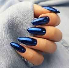 See more of blue diamond almonds on facebook. Almond Nails Nailpolish And Grey Image 7607564 On Favim Com