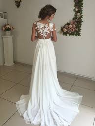 Maybe you would like to learn more about one of these? Ericdress Illusion Hals Mesh Spitze Chiffon High Split Brautkleid 12808365 Ericdress Com