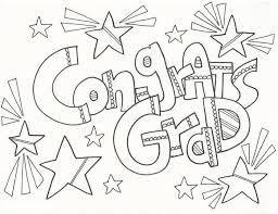 Congratulations For Graduation Coloring Pages Coloring Pages Congratulations Graduate Graduation Crafts