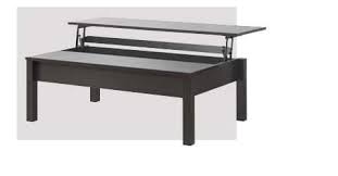 A Trulstorp Coffee Table With The Lift Top Open Square Coffee Table Ikea Coffee Table Coffee Table Square