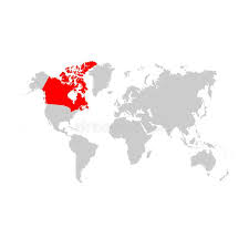 Check spelling or type a new query. Canada En El Mapa Mundial Stock De Ilustracion Ilustracion De Blanco 171295586