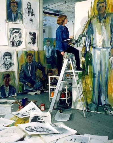 Work by Elaine de Kooning