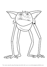Learn How To Draw Goblin From Trollhunters (Trollhunters) Step By Step :  Drawing Tutorials