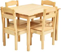 The set includes 1 table and 2 chairs. Amazon Com Costzon Kids Table And Chair Set 5 Piece Wood Activity Table Chairs For Children Arts Crafts Homework Snack Time Preschool Furniture Gift For Boys Girls Toddler Table And Chair Set
