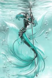 Image Detail For Splashwoman Picture 2d Illustration Fantasy Mermaid Warrior Fantasy Mermaids Mermaid Art Merfolk