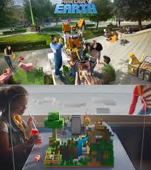 A unos meses del quinto aniversario de pokémon go, el juego de niantic y nintendo tiene un dominio tal que han sido muy pocos los que han . Minecraft Earth Is An Augmented Reality Game That Takes Pokemon Go To The Next Level Techeblog