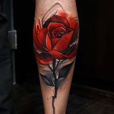 Uncl Paul Knows Redrose Red Rose Tattoo Rose Tattoo Design Trash Polka Tattoo