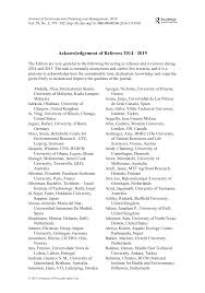 Acknowledgement of Referees 2014–2015