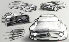 2015 Frankfurt Motor Show Mercedes Benz Unveils Concept Iaa Autoconception Com Mercedes Concept Car Sketch Transportation Design