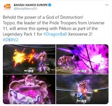 It released for nintendo switch on september 28, 2018. The Dlc With Toppo And Pikkon Is Called Legendary Pack 1 Dbxv