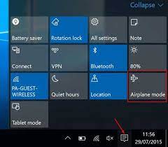 Visit business insider's homepage for there are several ways you can toggle the feature on and off, meaning that when you're ready to turn off airplane mode so that you can hop. Turn Off Airplane Mode On Windows 10 Password Recovery