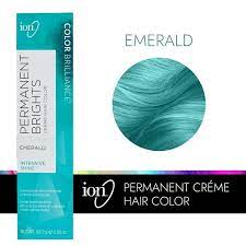 Ion Permanent Brights Creme Hair Color Emerald By Color Brilliance Permanent Hair Color Sally Beauty