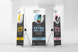 X Banner Mockup Premium Psd Premium Psd Freepik Psd Banner Mockup Template Advertising In 2020 Banner Best Banner Poster Mockup