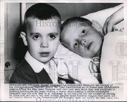 1955 Media Photo Clyde Thompson and Brother Kari