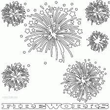 Decorate a cardboard to personalize it, or print the cover and back pages on heavy card stock. Fireworks Coloring Pages Printable Coloring Home