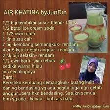 Itu pun, tak ramai peniaga yang menjual minuman istimewa ini kerana bahannya agak sukar untuk dicari. Air Katira Recipes Pics Tips