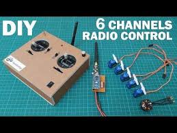 Diy 6 Channels Radio Control For Models How To Make It Youtube Arduino Projects Diy Arduino Radio Radio Control Diy