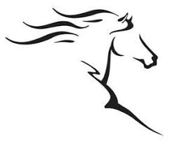 Abstract Black And White Animal Drawings Abstract Horse Black And White Google Search Abstract Horse Horse Tattoo Horse Drawings