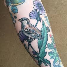 Tatouage Oiseau Et Fleur 20 Tatouages D Oiseau Qui Vont Vous Donner Des Ailes Elle