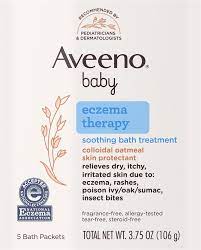 Aveeno baby eczema therapy soothing bath treatment for minor skin irritations, 5 count the following is a review of the aveeno baby eczema therapy soothing bath treatment for minor skin irritations, 5 count. Aveeno Baby Eczema Therapy Soothing Bath Treatment 5 Ct 3 75 Oz Metro Market