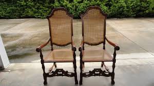 By 1900, karpen was the largest upholstered furniture manufacturers in the world with a 200,000 sq ft building on michigan ave, chicago. Vintage Karpen Cane Arm Chairs Chicago Guaranteed Construction Furniture 1809545462