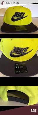 Nike True Youth Cap Sz 4 7 Kids Hat Volt Yel Gry Kids Hats Nike Accessories Kids Accessories