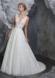 Mori Lee 8208 Kelly V Back A Line Bridal Dress Mori Lee Wedding Dress Ball Gowns Wedding Wedding Dress Styles