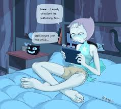 Staerkola] Pearl Autofootjob Commission - Steven Universe Hentai Doujinshi
