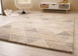 Ferm living teppich aus jute, dreiecke, klein. Kurzflor Teppich Contemporary Comfort Dreiecke Global Carpet