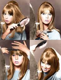 Pin By Realcoolhead On ʟᴀʏʟᴀ Pattie Boyd 1960 S Hair Beatles Girl