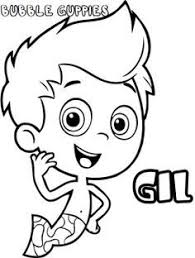 All you need to do is choose the paper that you want your kid to color and after that draw or paint the style that you want on it. Printable Bubble Guppies Gil Coloring Pages Printable Coloring Pages For Kids Bubble Guppies Coloring Pages Bubble Guppies Free Kids Coloring Pages
