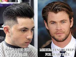 Men with round faces should avoid bald or very short hair style and very long hair styles. Best Hairstyles For Men According To Face Shape Lewigs