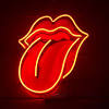 Red neon stones iphone wallpaper; 3