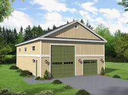 The rv garage portion of this combination garage has a. Garage With Rv Storage 68514vr Architectural Designs House Plans