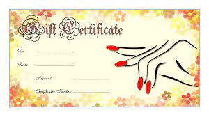 Download free gift certificates and vouchers for holidays, christmas, easter, halloween, businesses, and all kinds of products. Pedicure Gift Certificate Template Vorte
