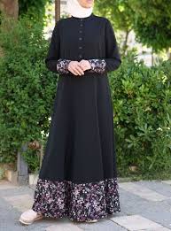 Zaada Contrast Print Abaya Elbise Modelleri Hijabfashion Modernabaya Hijaboutfit Hijabdress Abay Model Pakaian Wanita Model Pakaian Model Pakaian Hijab