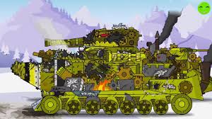 Đánh bại quái vật cũ - Phim hoạt hình về xe tăng [Gerand VN] - YouTube