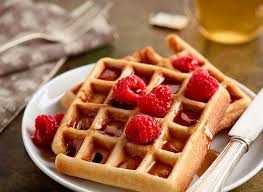 Waffles and pancakes are both similar and different breakfast ideas. Belgian Waffle Krusteaz
