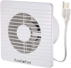 Ul listed for use over bathtubs or showers when. Amazon Com 4inch Mini Window Fan Fangofast 100mm 12w 39cfm Wall Replacement Exhaust Fan W Ul Us Plug For Household Office Toilet Ventilation Decor Kitchen Dining
